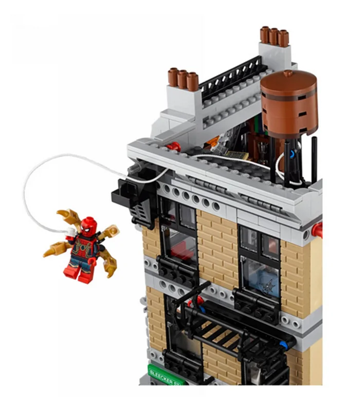 خرید لگو ساختنی مارول «خانه دکتر استرنج» Building Blocks Marvel Super Hero Toy Dr Strange Sanctum Sanctorum House lego 4046