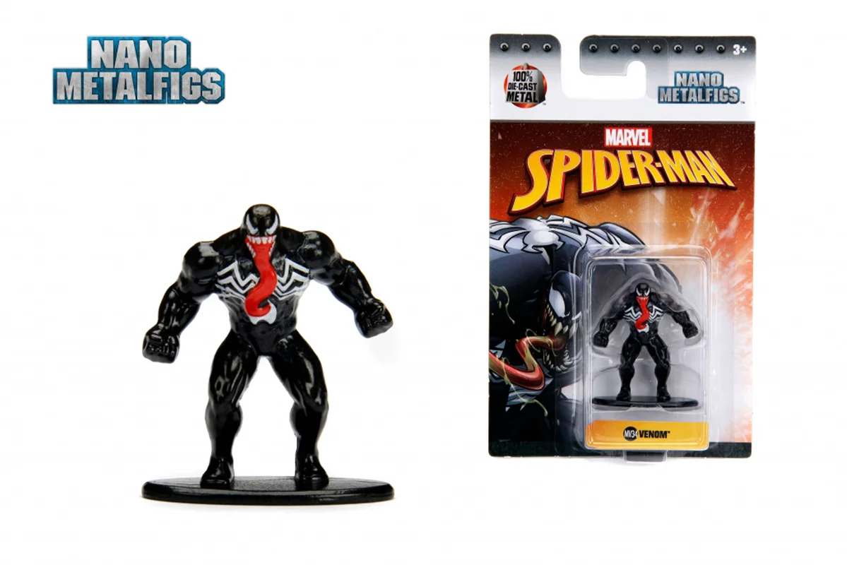 خرید نانو متال فیگور مارول اسپایدر من «ونوم» Marvel Nano Metalfigs Spiderman Venom (MV34) Figure