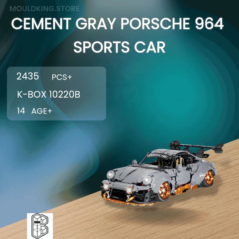 تصویر کامل از پورشه 964 ساختهشده از جلو