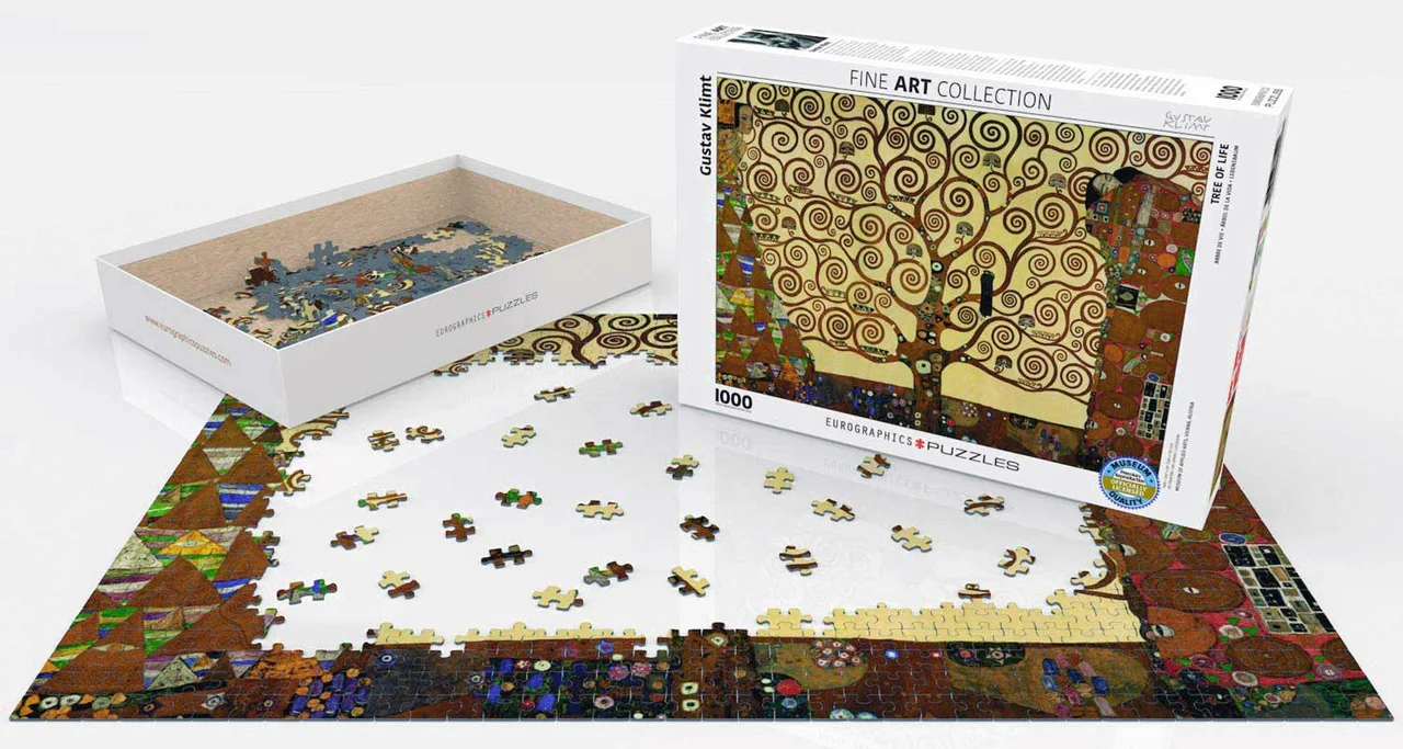 پازل درخت زندگی پازل درخت پازل زندگی پازل یوروگرافیک 1000 تکه پازل  «درخت زندگی» Eurographics Puzzle Tree of Life 1000 pieces 6000-6059