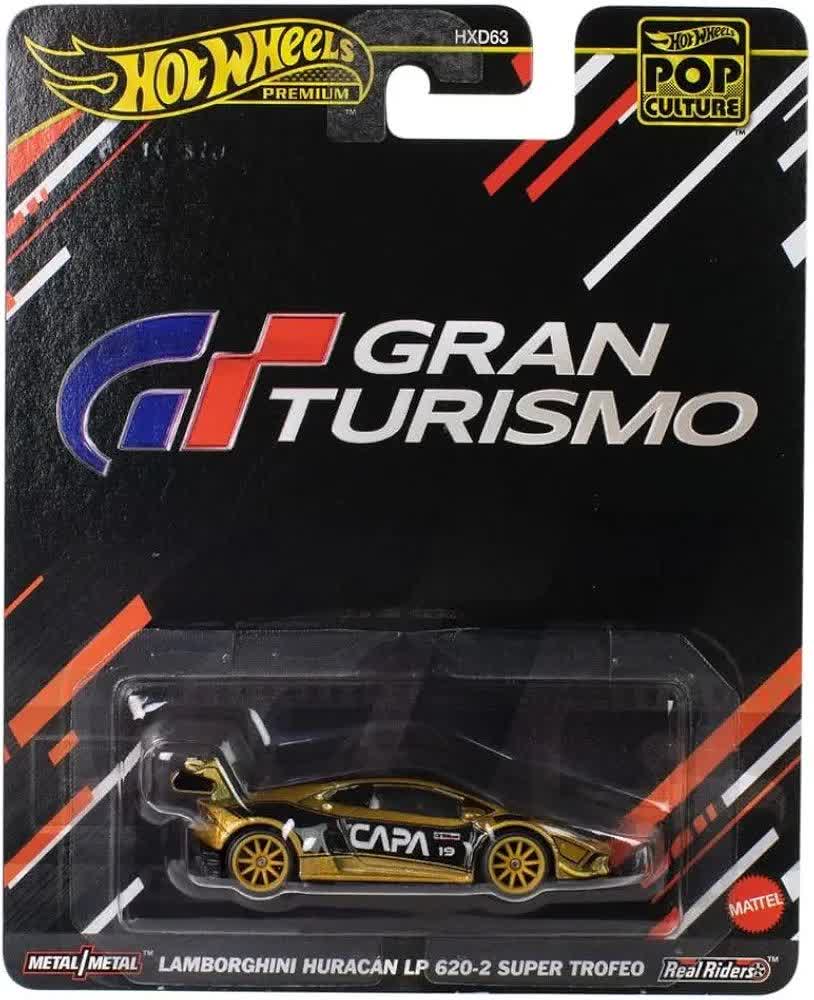 ماشین هات ویلز پریمیوم پاپ کالچر لامبورگینی هوراکان سوپر تروفئو مدل Premium Pop Culture Lamborghini HURACÁN LP 620-2 Super Trofeo