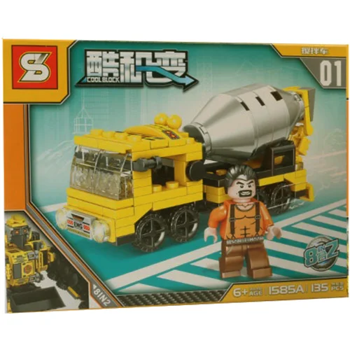 لگو «ماشین راهسازی، میکسر» 1585a
