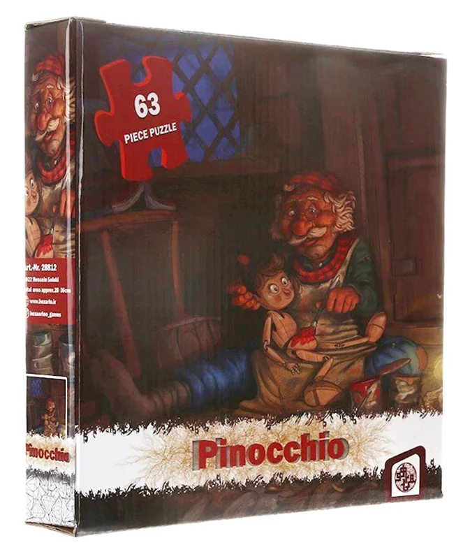 خرید پازل هزار تو 63 تکه «پینوکیو»  Hezarto Puzzle Pinocchio 63 Pieces 28812