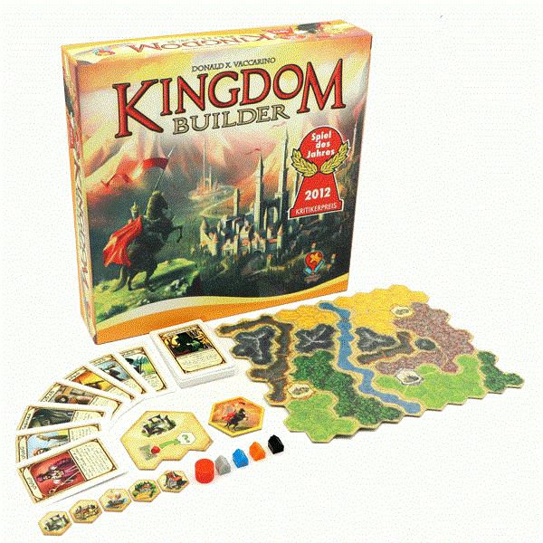 خرید بازی فکری کینگ دام بیلدر: معمار امپراطوری Kingdom Builder Boardgame