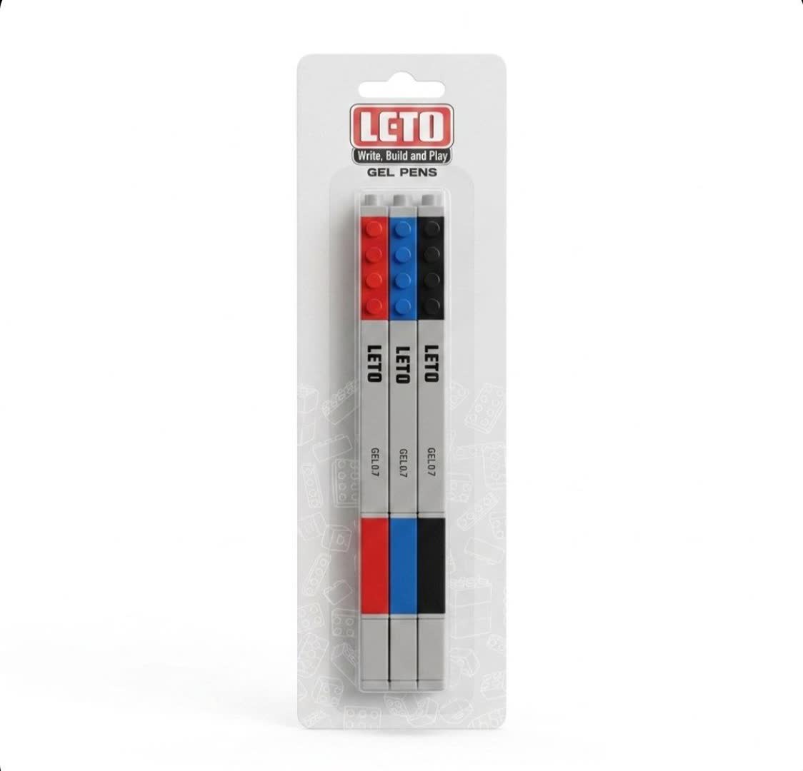 خودکار 0.7 میلی متری لگویی 3 رنگ LETO