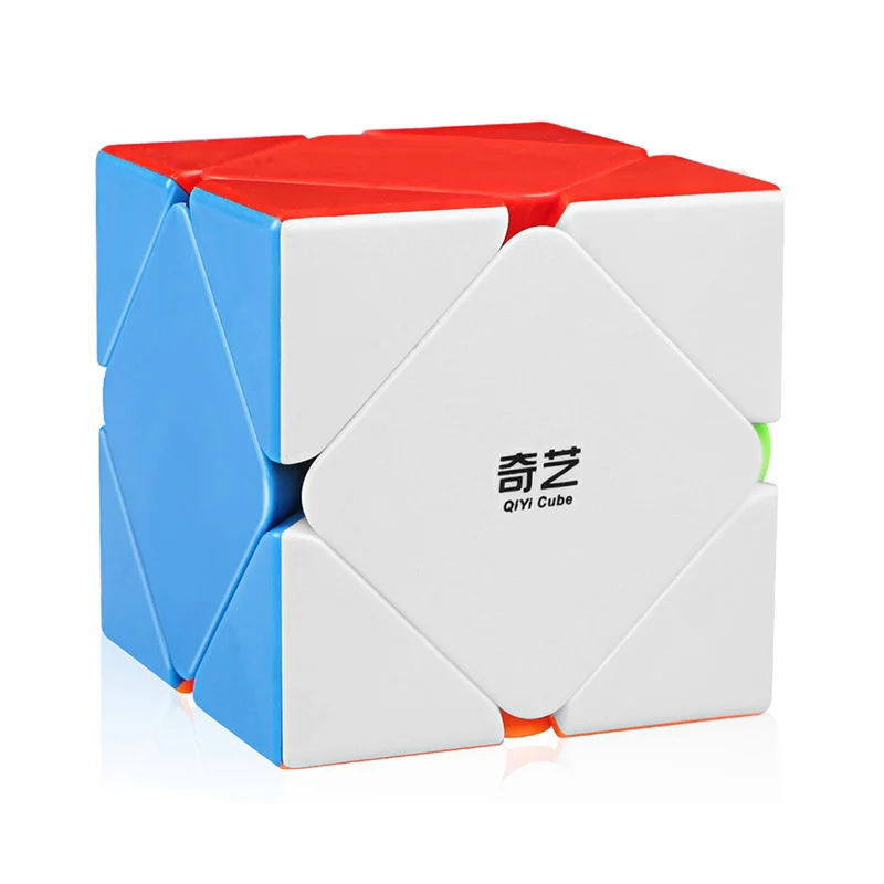 خرید مکعب روبیک کای وای «3x3 اسکوب کایچنگ»» Rubik Magic Cube QiYi Qicheng Skewb Speed Cube 3x3 EQY513