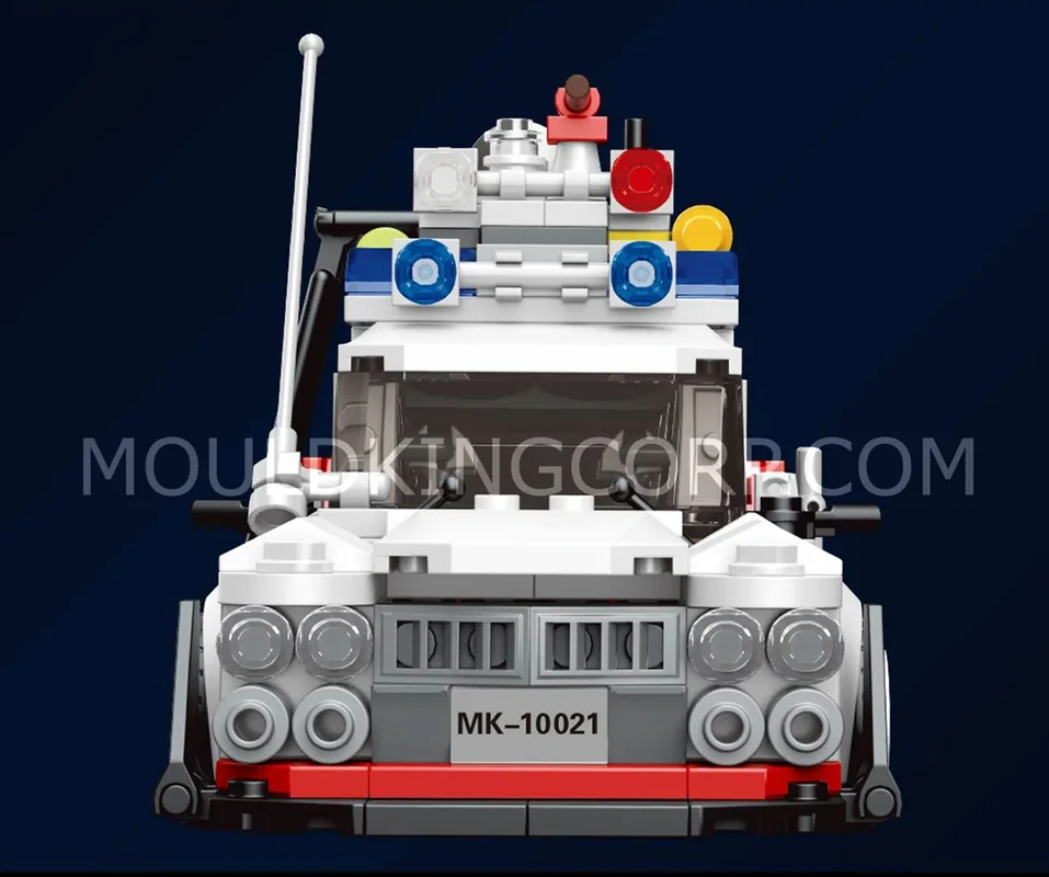 تصویر مدل ساختهشده – نمای جلو ماشین ارواح