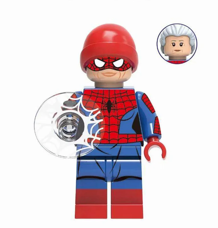 خرید آدمک لگویی فله مینی فیگور لگویی «اسپایدر مام: خانم عنکبوتی از سری مارول»  Xinh Minifigures Lego Spider-Ma'am XH1452