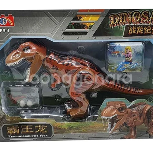 لگو ساختنی «دایناسور بزرگ و کوچک، آدمک لگویی و سفینه» YG 77069-1