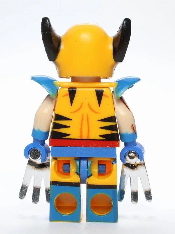 مینی فیگور لگو ولورین نمای پشت