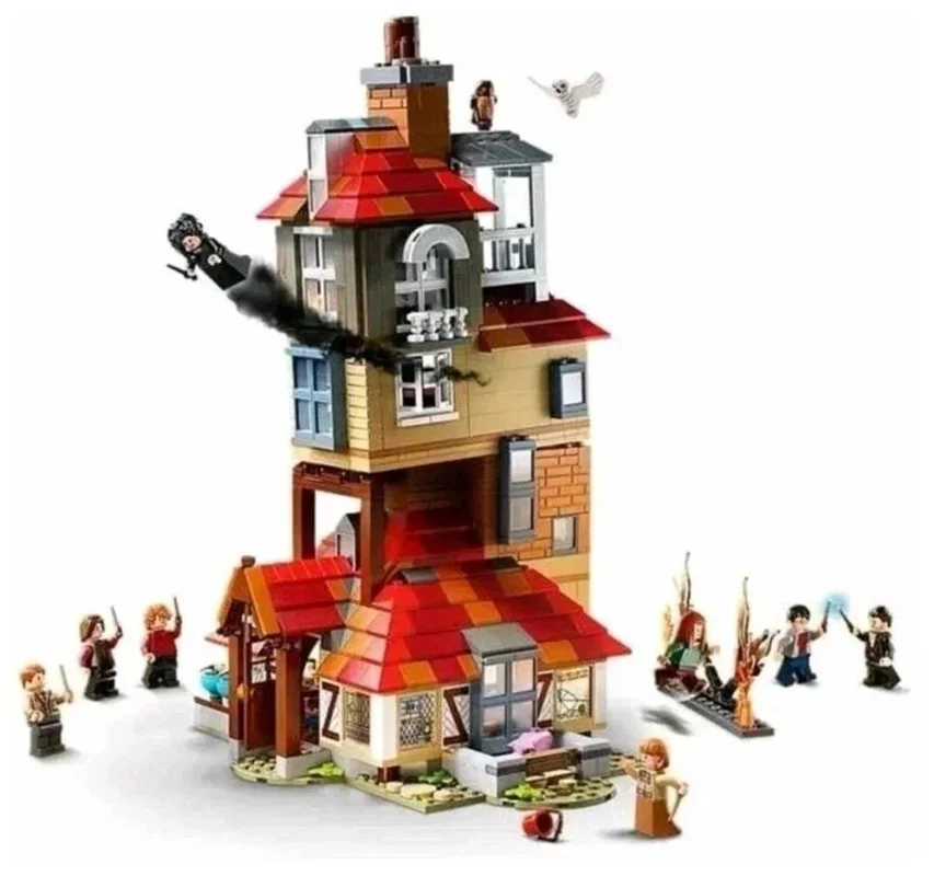 خرید لگو هری پاتر «خانه پناهگاه ویزلی ها»  Bricks Blocks Harry Potter Weasley's Burrow House 6047