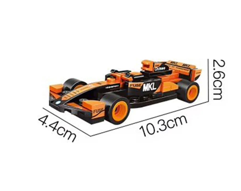 لگو ماشین فرمول یک Woma C1025-7 در مقیاس اندازه