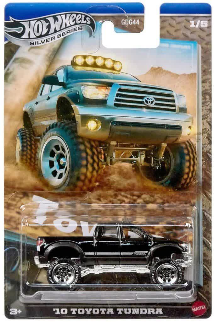 ماشین هات ویلز پریمیوم سری سیلور تویوتا توندرا 2010 مدل Premium Silver Series 10 Toyota Tundra