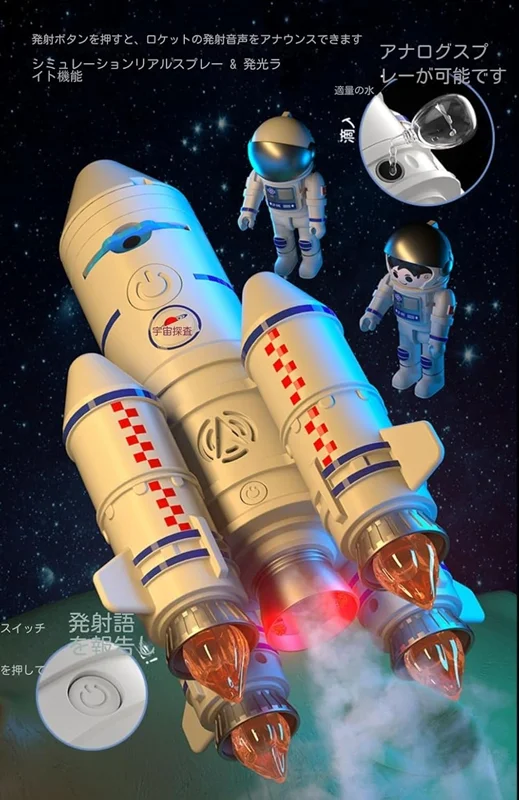 نمای پشتی فضاپیما با طراحی جزئیات دقیق بدنه