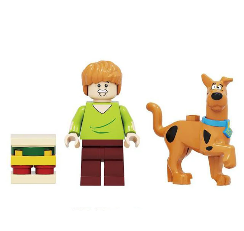 خرید آدمک لگویی مینی فیگور لگویی «شاگی» Kopf Scooby-Doo Series Minifigure Shaggy KF1358