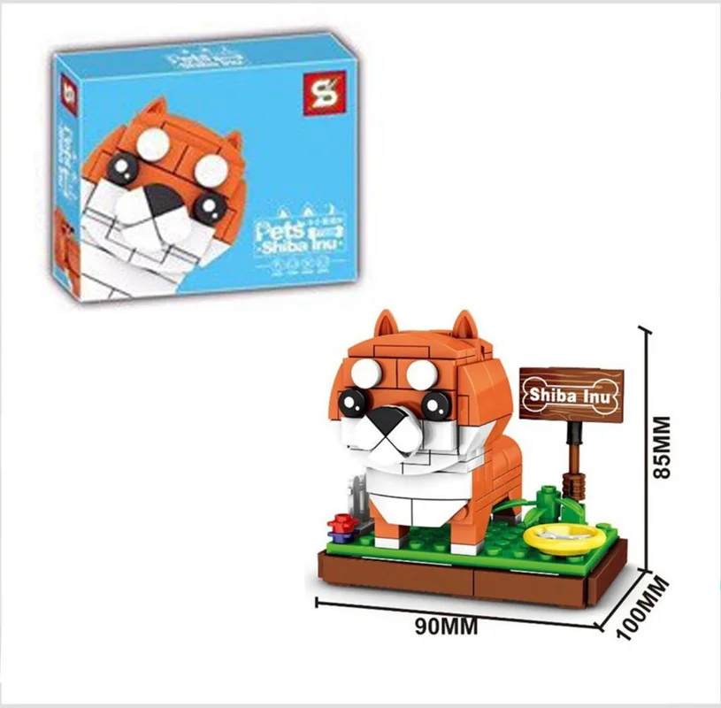 خرید لگو اس وای شیبا اینو «حیوانات خانگی سگ» SY Pets Shiba Inu Lego 7722d