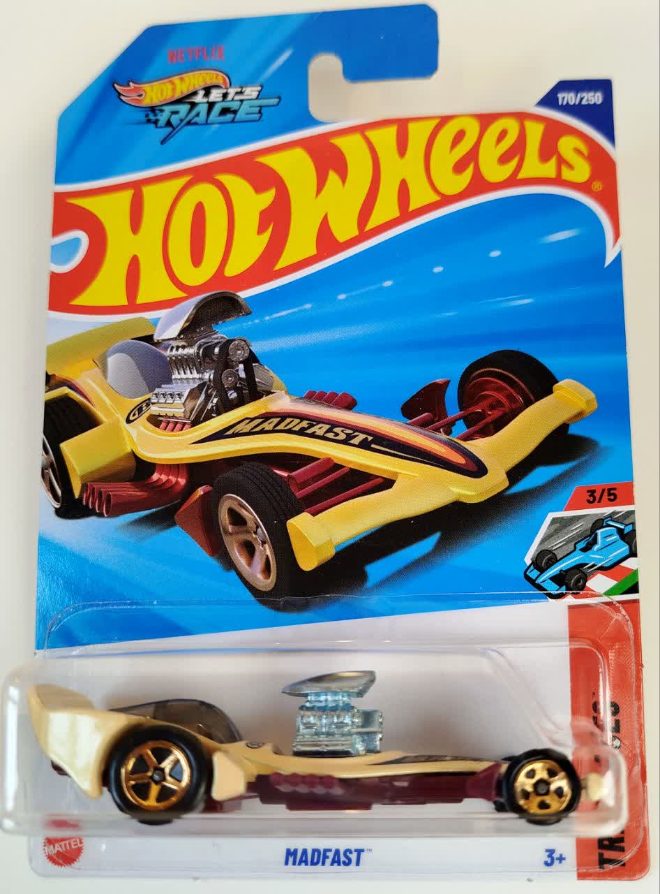 ماشین فلزی هات ویلز مدفست Madfast