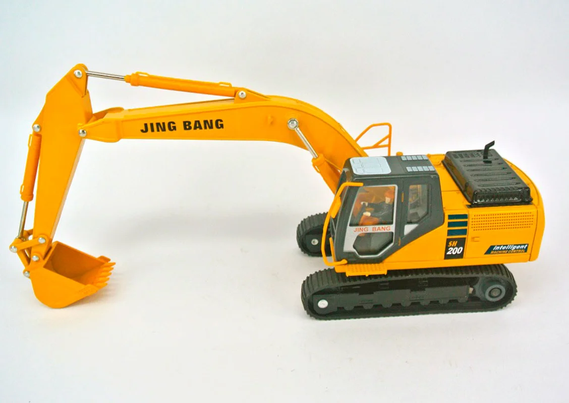 ماکت فلزی جینگ بنگ اسباب بازی ماشین فلزی «بیل مکانیکی بزرگ» Jing bang Diecast Excavator 85002