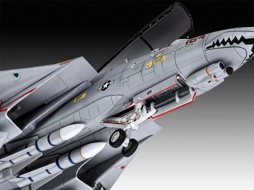 خرید کیت مدل سازی ریول Revell «هواپیما F-14D سوپر تامکت» Revell Model Set Assembly Kit F-14D Super Tomcat 03960 1:72