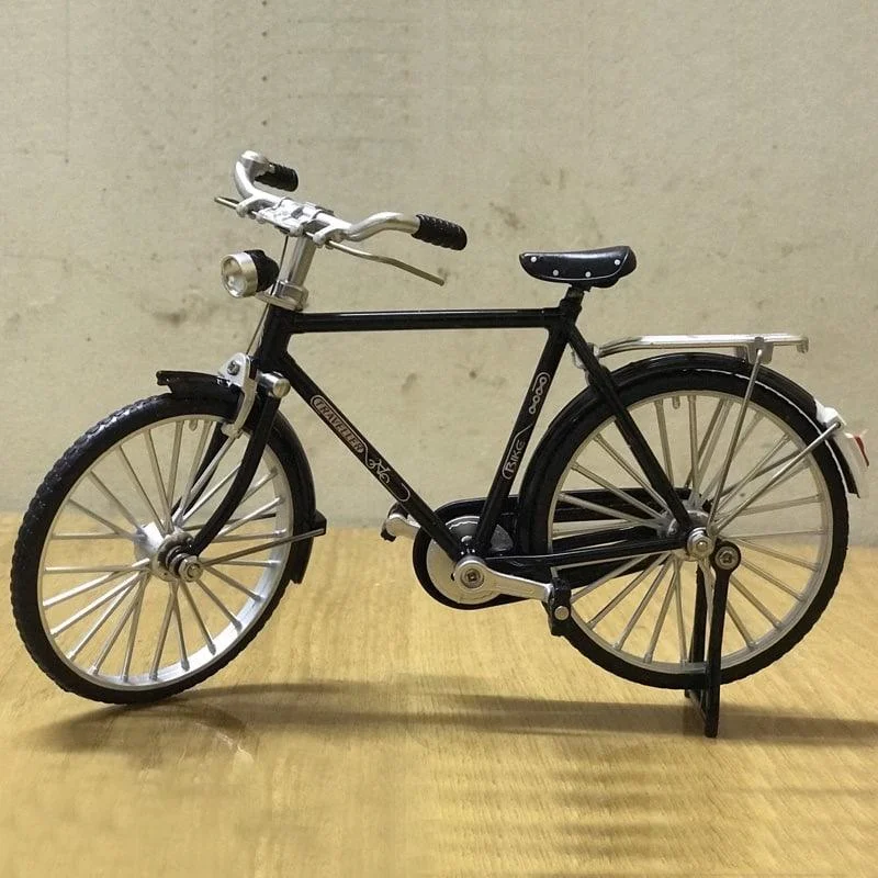 ماکت فلزی دوچرخه شهری قدیمی  081810 Metal Model Retro Bicycle