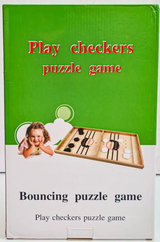 بازی چوبی پرتاب مهره، واکنش Play Checkers