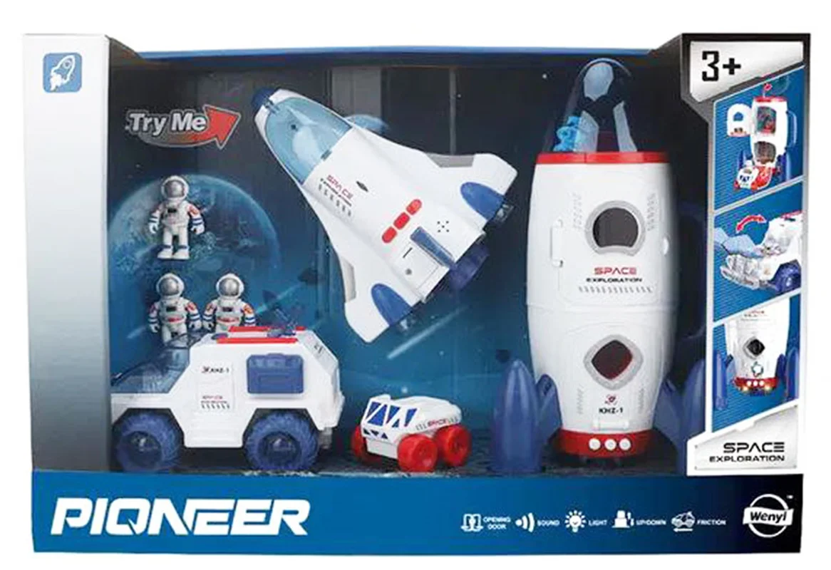 ست فضایی Wenyi Pioneer WY894A-3 در جعبه بستهبندی اصلی