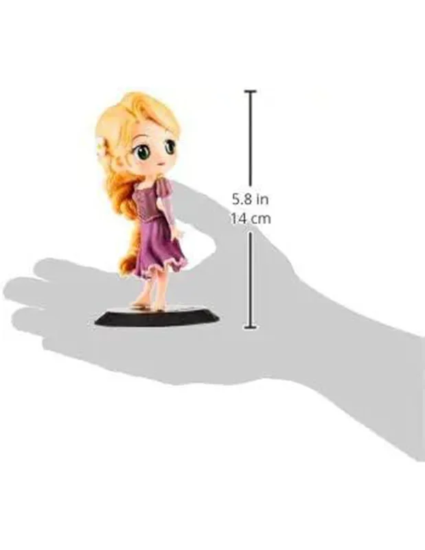 خرید کیوپاسکت فروزن فیگور پرنسس دیزنی «راپونزل با موی بافته» Princess Rapunzel with braided hair, Banpresto Q Posket Frozen Figure