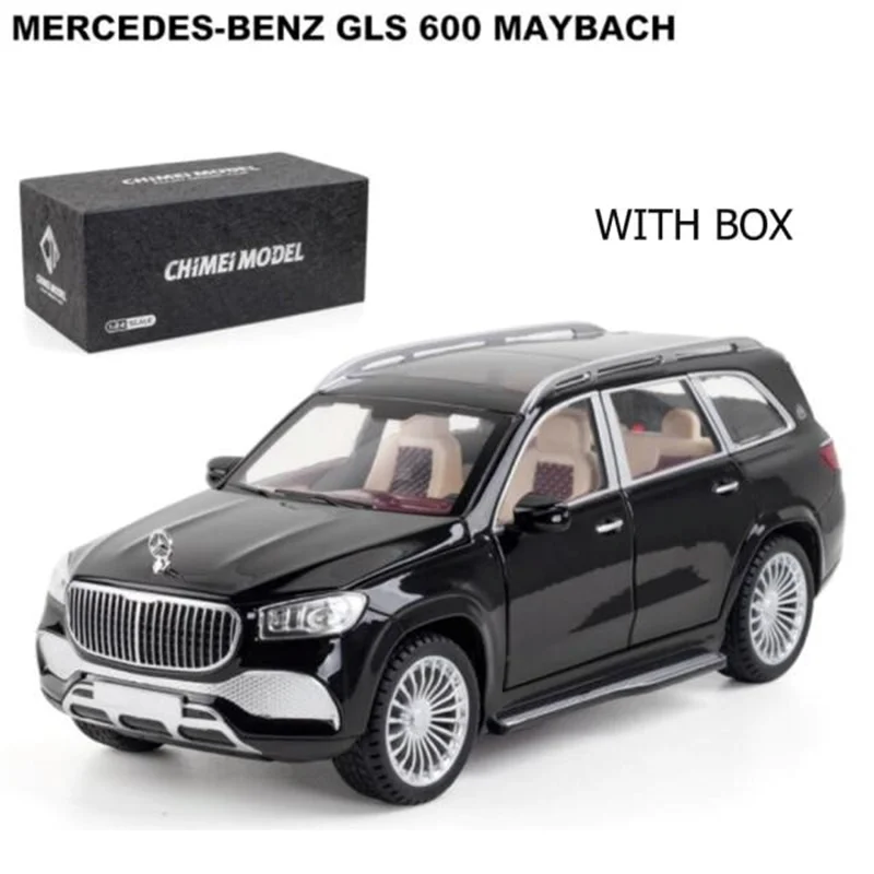 ماکت سیاه فلزی ماشین میباخ همراه با جعبه  Mercedes-Benz Maybach  GLS600