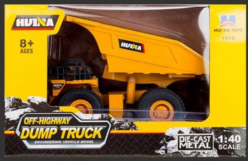 ماکت هوینا کامیون دامپ تراک Huina Off-Highway Dump Truck 1912