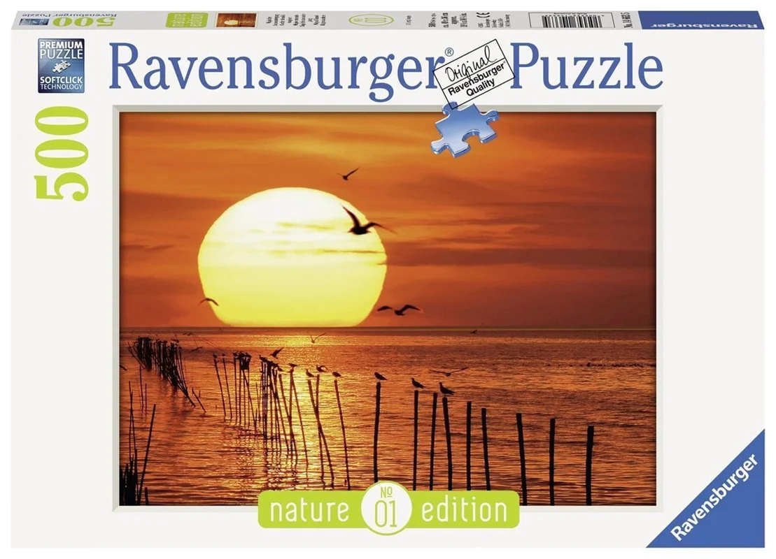 پازل رونزبرگر 500 تکه «غروب جادویی» Ravensburger Puzzle Magical Sunset 500 pcs 14663