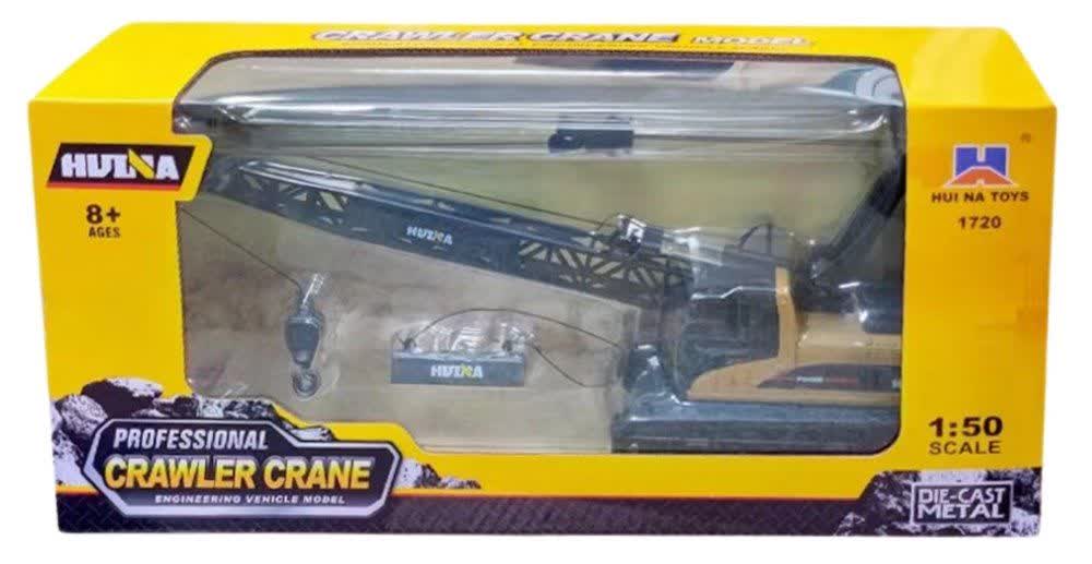 ماکت هوینا جرثقیل زنجیری Huina Crawler Crane 1720