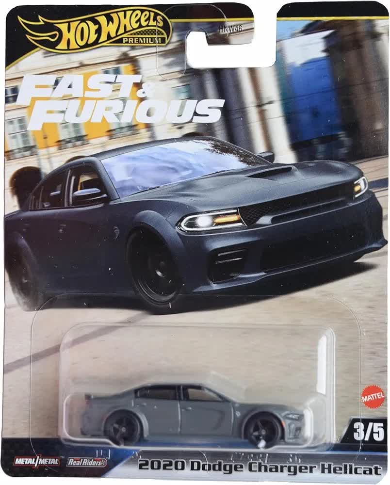 ماشین هات ویلز پریمیوم سریع و خشن دوج چارجر هلکت 2020 مدل Fast & Furious 2020 Dodge Charger Hellcat