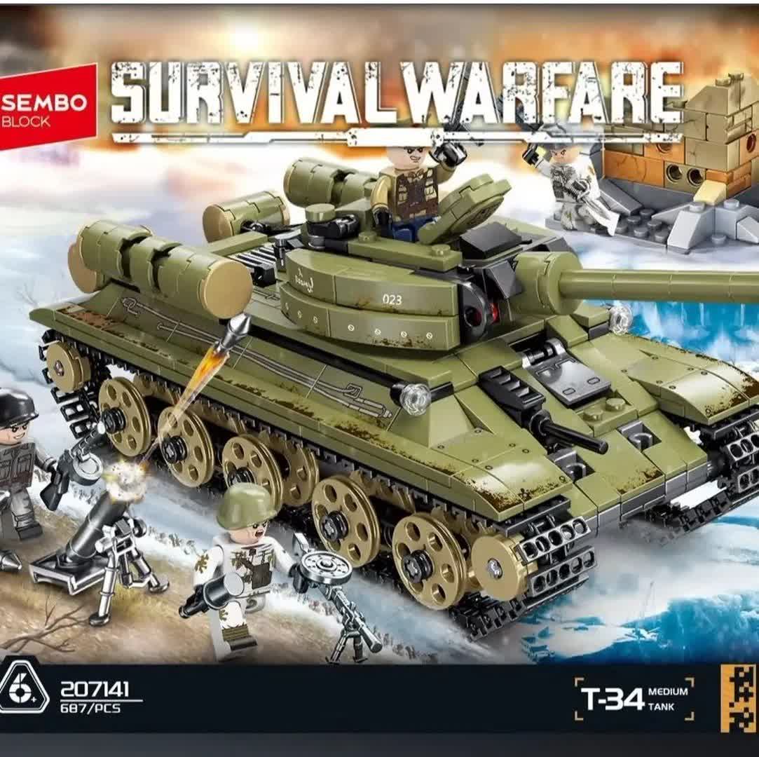 لگو تانک T-34 Medium Tank 207141