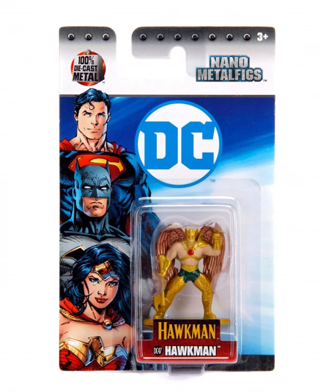 خرید نانو متال فیگور دی سی کمیک «هاکمن» DC Comics Nano Metalfigs Hawkman (DC47) Figure