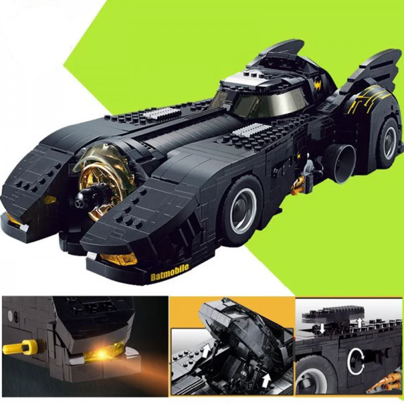 لگو دکول جی سی « ماشین بتمن سوپر هیرو» Decool JiSi Super Heroes batmobil Lego 7144