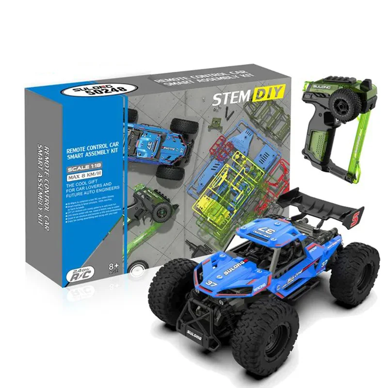خرید کیت مونتاژ «لگو ماشین کنترلی ریموت دار»  Remote Contorl Car smart Assembly kit Sl-00005