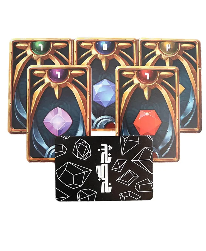 خرید بازی فکری «پنج گنج» Five Treasures Card Game