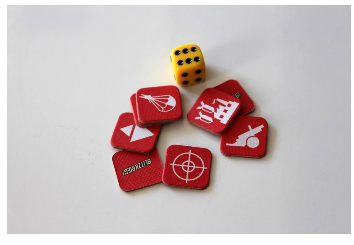 توکن نیروهای متفقین بازی فکری بلیتس کریگ Blitzkrieg