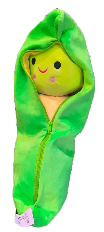 خرید اسباب بازی عروسک پولیشی عروسک «نخود فرنگی با نخود های خندان» Peas Plush Doll 1008-135