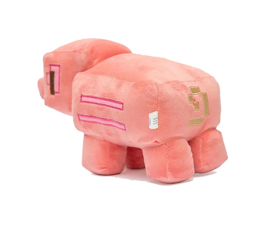 نمای سهبعدی از عروسک پولیشی خوک ماینکرافت