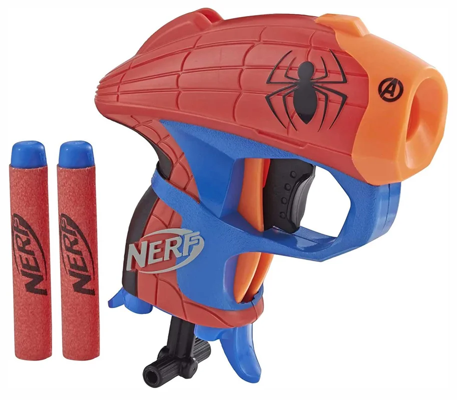 خرید تفنگ اسلحه نرف تیر ابری نرف «میکروشات اسپایدرمن» NERF Microshots Marvel SpiderMan  Blaster E2931