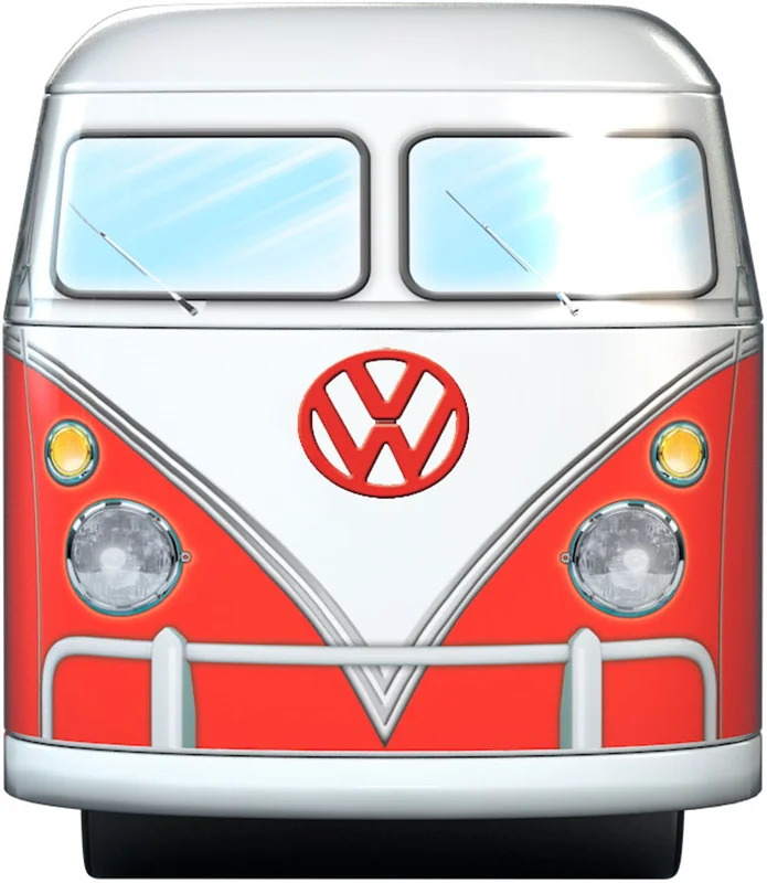 ل یوروگرافیک 550 تکه «سفرهای جاده ای» Eurographics Puzzle VW - Road Trips Shaped Tin 550 pieces 8551-5576