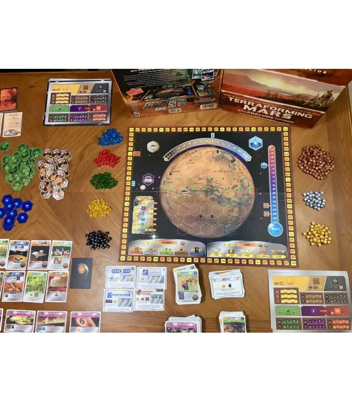 بازی فکری ترافورمینگ مارس:سکونت در مریخ Terraforming Mars Boardgame