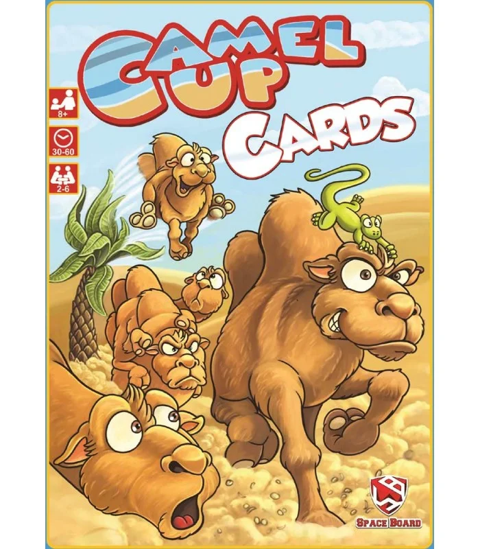 بازی فکری شتر سواری کارتی CAMEL UP CARDS