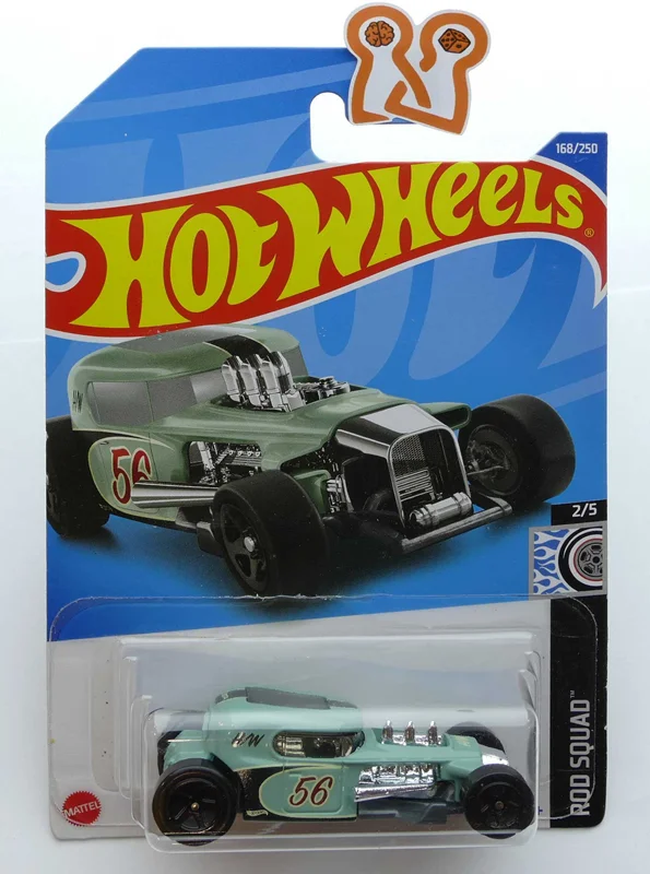 نمای نزدیک از طراحی ماشین فلزی هات ویلز مد راد مدل Hot Wheels Mod Rod Squad