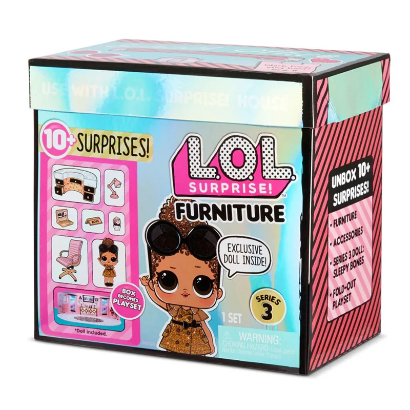 خرید اسباب بازی «عروسک LOL سوپرایزی سری مبلمان» عروسک شانسی Mga LOL Surprise Furniture Meubles Series 3 Dolls