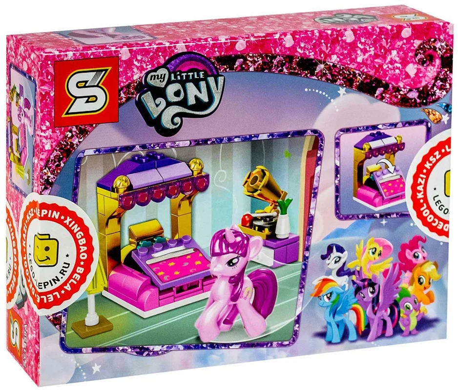 لگو اس وای «پونی کوچک من» SY Block My Little Pony Lego sy1459a