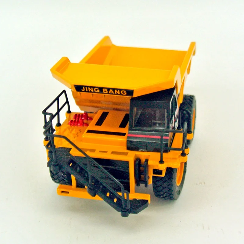 ماکت فلزی جینگ بنگ اسباب بازی «کمپرسی معدن» Jing bang Diecast mining dump truck 86007