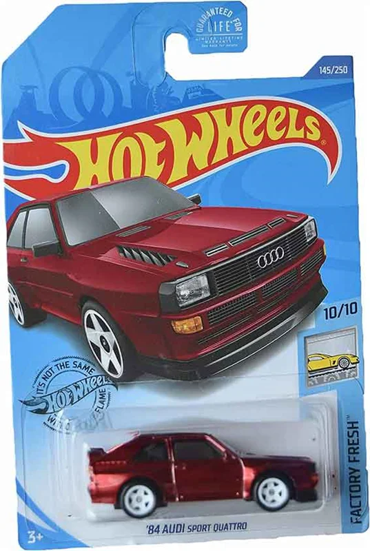 ماکت فلزی ماشین 1/64 Hot Wheels 84 Audi Sport Quattro هات ویلز آئودی سرخ