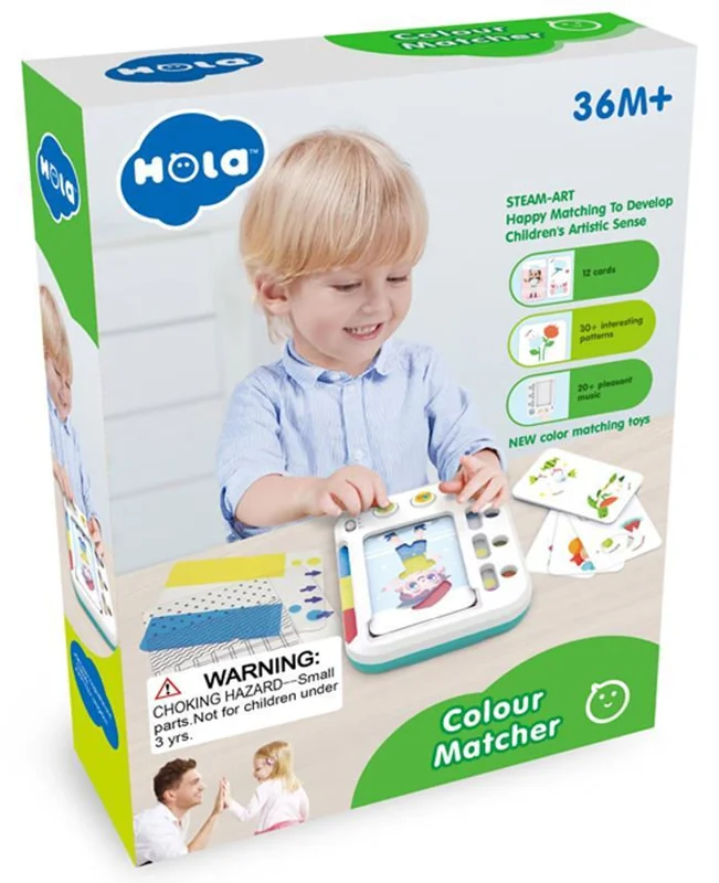 نمای جلوی جعبه اسباب بازی هولا تویز مدل HA899200